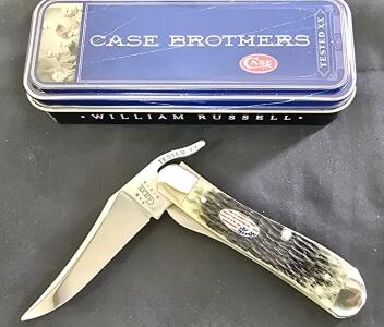 Case Brothers 61953L SS Lockback Knife With Presentation Tin
