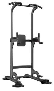 KINGKANG Multi-Function Power Tower Pull-Up Station, Adjustable Height, 330 lbs Capacity, Black