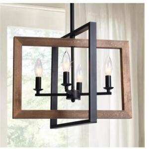 Farmhouse Chandelier Rustic Kitchen Island Light Fixture