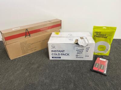 Fila Fit Mat, AllSettHealth 100Pk Cold Packs, Dumbbell Rack, Lifting Straps & More