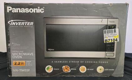 Panasonic NN-T945SF 2.2 cu. ft. 1250W Stainless Steel Microwave Oven