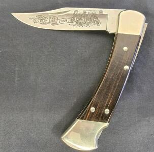 Buck 110C Folding Knife, Harley-Davidson Edition VII, Club Ride 1948, 1899/3000, USA Made