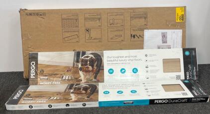 Pergo DuraCraft Luxury Vinyl Plank Flooring, Blonde Oak Look, 2 Boxes, 39.2 Sq Ft, 22 Yr Warranty