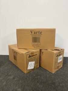 Varte 16Oz Coffee Cups Set &ndash; 330 Paper Cups, Lids, Sleeves, Carriers, 3 Cartons, White, 15008484821