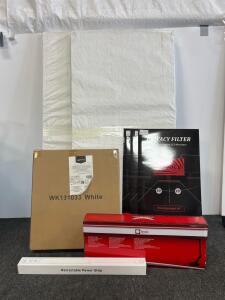 Small Table, Privacy Filter, Power Strip, And More