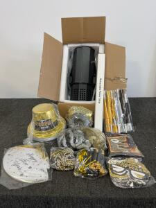 Electric Confetti Cannon With Remote Control, DMX Compatibility, And New Year's Eve Party Kit & More
