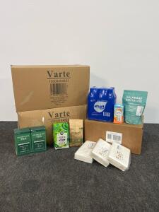 Varte 16 Oz Disposable Coffee Cups With Lids And Sleeves, 12 Pk STARBUCKS Vanilla Cream Coffee&rsquo;s, Bagged Coffee, Oil Reducing Tea, & More