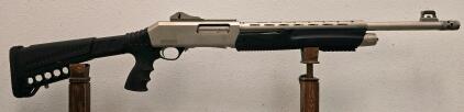 Dickinson XX3D 12 Gauge Pump Shotgun, 18.5" Barrel, Synthetic Stock, Ghost Ring Sights, Breacher Muzzle