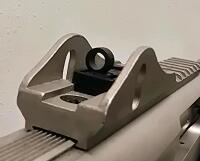 Dickinson XX3D 12 Gauge Pump Shotgun, 18.5" Barrel, Synthetic Stock, Ghost Ring Sights, Breacher Muzzle - 10