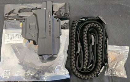 IMI Defense Morf-X3 Paddle Holster Glock Compatible Black & Paracord Two-Point Rifle Sling