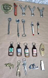 (20) Assorted Vintage / Collectible Bottle Cap Openers