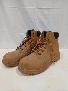 Ozark Trail Men's Troy Work Boots, Size 10.5 US, Tan/Brown, Model MNOT42CA017