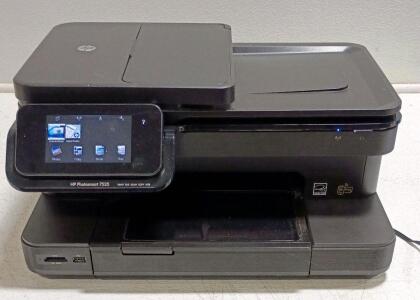 HP Photosmart 7525 All-in-One Wireless Inkjet Printer, Fax, Scan, Copy, Touchscreen, CN47N41M7R