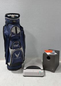 HOT-Z USAF Golf Cart Bag, Canon imageFORMULA Flatbed Scanner 101, JBL Subwoofer Media Sub
