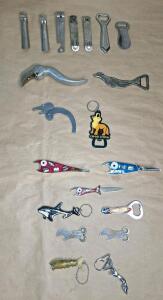 (20) Assorted Vintage / Collectible Bottle Cap Openers