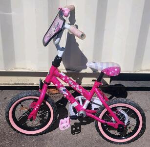 (Pnk) 12" Huffy Minnie Mouse Childrens Bike