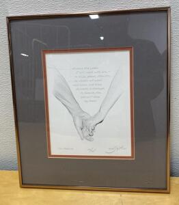 Robert Sexton Signed Limited Edition Print &ldquo;The Promise&rdquo; 512/600, Framed & Matted 17x21