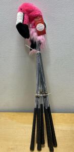 Cobra Iron Set 4-PW, Steel Shafts, Right-Handed, Includes Flamingo Headcover