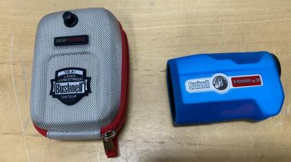 Bushnell Tour v3 Golf Laser Rangefinder with Case and Silicone Cover- Works