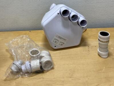 Vevor FLO500-RD Utility Sink Pump, 1/3 HP Output, 1,500 GPH Flow Rate, 18 ft Max Head