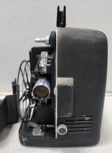 Bell & Howell Lumina 1.2 8mm Film Projector Auto Load, f/1.6 Lens