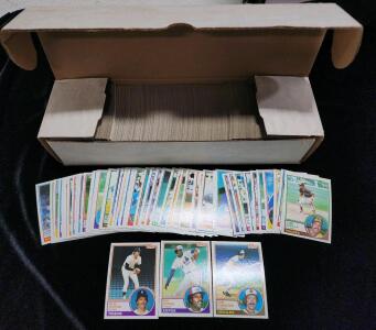 (1) Box of 1983 Topps Baseball Cards Includes Ray Burris, Juan Bonilla, And Danny Darwin