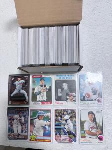 Lot of 2023 Topps Heritage & Chrome Baseball Cards &ndash; Rookies, Stars, Detroit Tigers, Dodgers