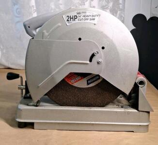 (1) Chicago Electric 14" Heavy Duty Cut Off Saw