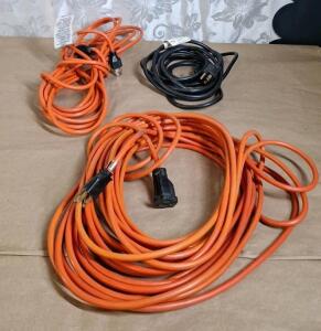 (3) Assorted Legnth Extension Cords
