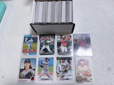 Baseball Card Lot: Topps Heritage, Bowman, Allen & Ginter, 2022-2023, 200-400 Cards, Key Players