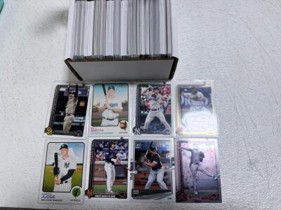 Mixed MLB Baseball Cards Box &ndash; 2023 Topps, Heritage, Chrome, Abreu, Judge, Bogaerts, Lindor