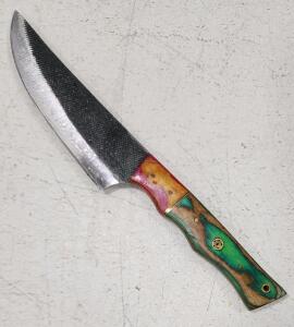 (1) Fixed Blade Cold Steel Filet Kitchen Knife With Wood Handle