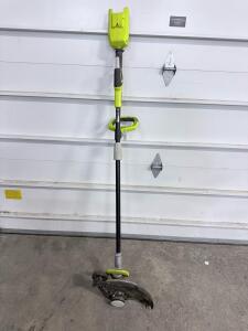 Ryobi RY40001A 40V Cordless String Trimmer, 13" Cutting Width, Attachment Capable, Autofeed Head