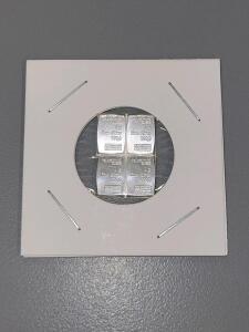 Valcambi Suisse 4x1g 999 Fine Silver CombiBar Divisible Bullion Sheet Switzerland