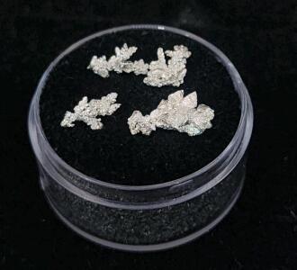 (1) 1.48 Grams .999 Fine Silver Crystal Nugget Specimens