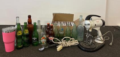 Vintage Sunbeam Stand Mixer, Arctic 30 Oz Tumbler, Assorted Beverage Bottles & More