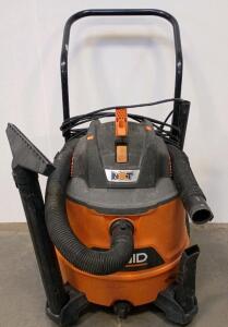 RIDGID NXT 14 Gal 6.0 HP Wet/Dry Shop Vacuum with Hose, Floor Nozzle & Extension Wands