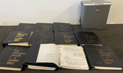 The Preacher's Outline & Sermon Bible 11-Volume Binder Set with Indexed Tabs and Annotations