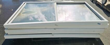 Pallet Of 5 Large Windows 71" x 47.3