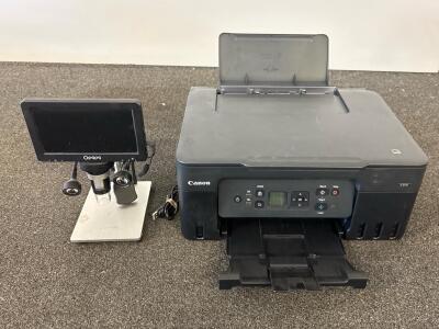 Canon G3270 Color Inkjet MegaTank Printer/Scanner, 4800x1200 dpi, WiFi, Serial KPBB71260