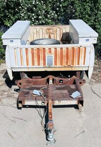 Isuzu Long Bed Pickup Utility Trailer &ndash; Rawson Koenig Toolboxes, 1-7/8" Hitch, Spare Tires, Idaho
