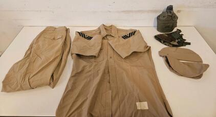 Beige/Tan/Brown Military Lot
