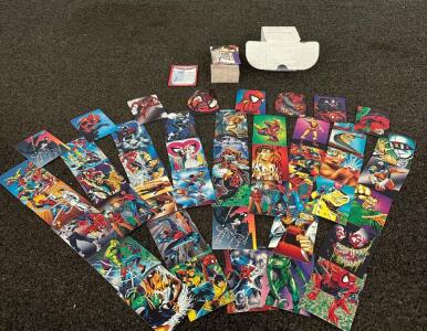 Marvel Spider-Man 30th Anniversary 1992 Trading Card Set, ~90 Cards With Box, Venom, Carnage