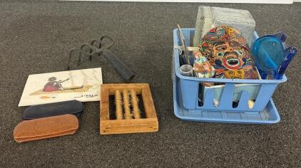 Antique Eyeglasses, Art, Folk Mask, Glassware, Craft Tools & Decor Items