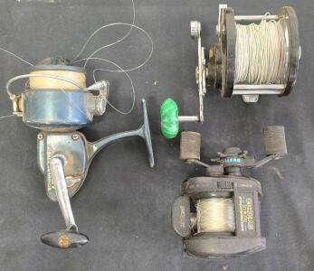 Penn 285 Conventional Reel, Ambassadeur XLT 2 LH Syncro, True Temper Spinning Reel Lot