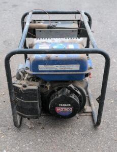 Yamaha EF4000A Portable 4000W Generator, MZ300 Engine, 120/240V, Recoil Start, GFCI Outlets