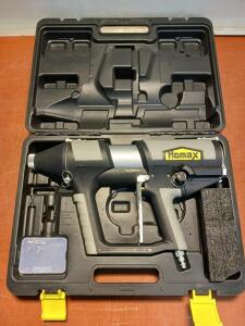 Homax TEX&bull;PRO Pneumatic Texture Sprayer System, 3 Tip Sizes, Case, For Walls & Ceilings