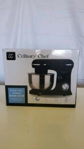 Culinary Chef CSTM020 4.75 Qt 8-Speed Stand Mixer with Attachments
