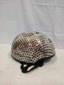 Harley-Davidson Midway DOT Half Helmet, Batch 83, Snake Pattern, Made in China, 12/2013(Bass)