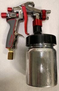 Husky Siphon Feed Spray Gun Kit with Accessories and Case